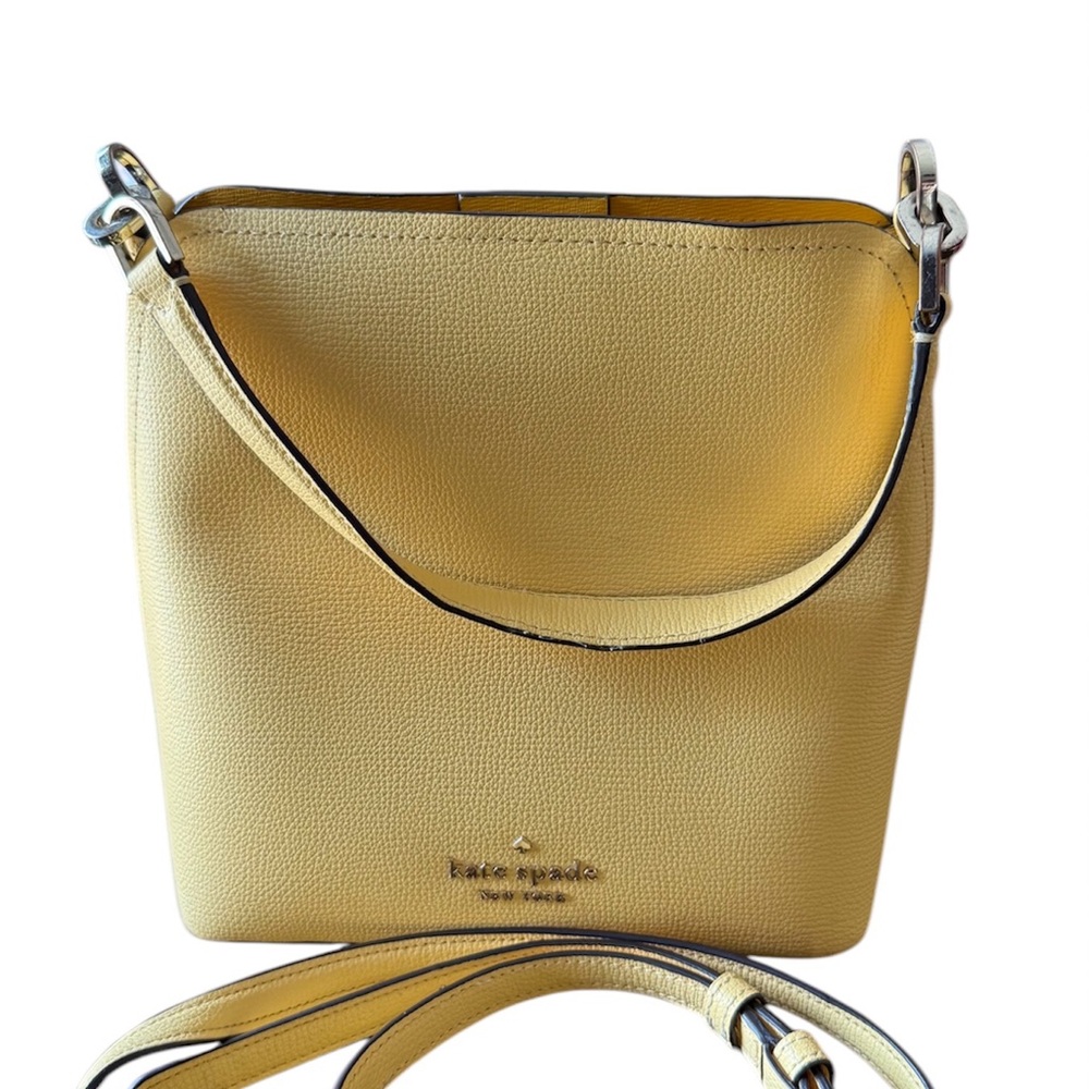 Kate Spade Yellow Leather Shoulder Bag